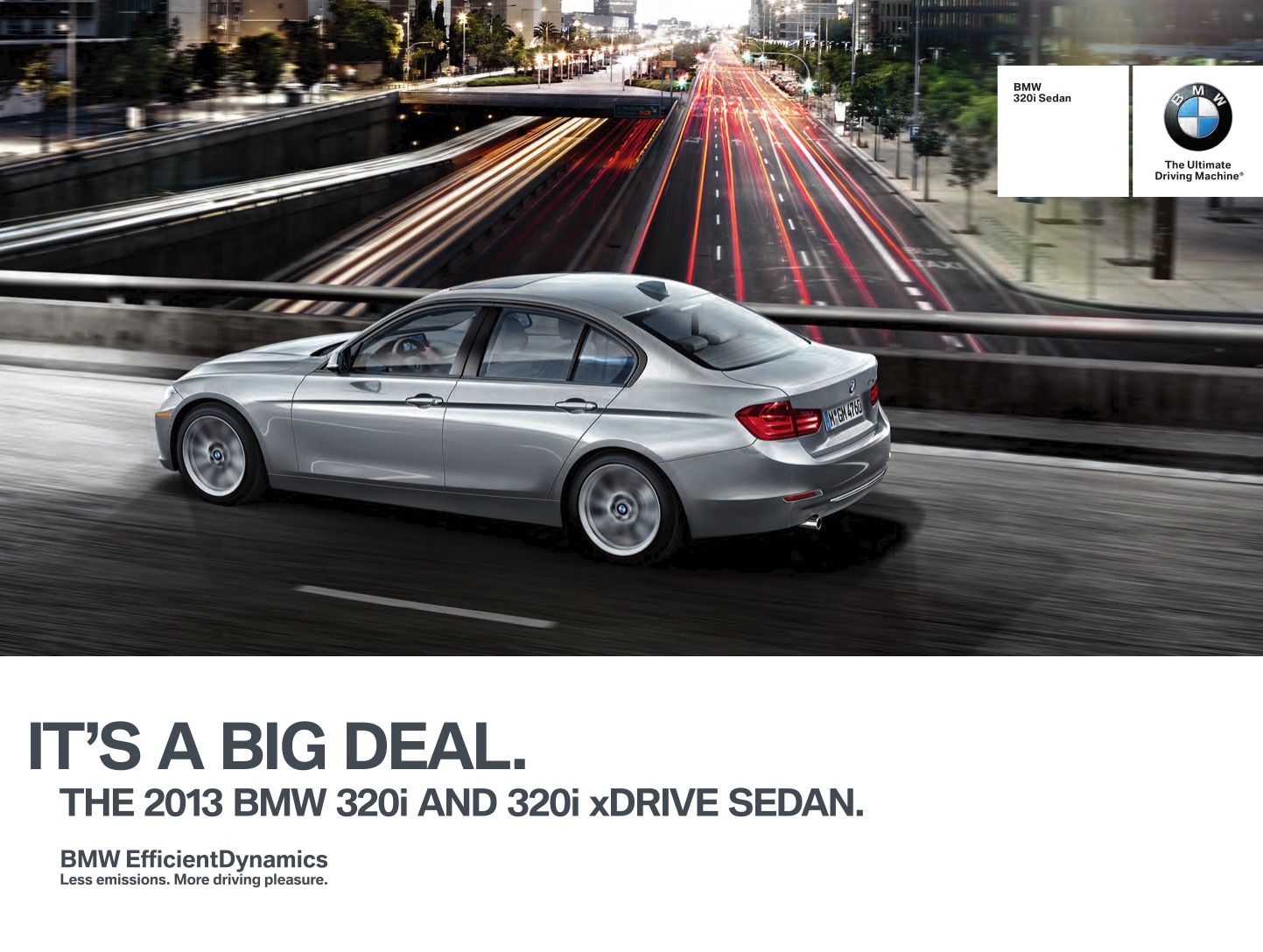 2013 BMW 3-Series Sedan Brochure Page 6